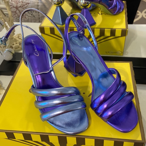 Circus by Sam Edelman Shoes - 🖤🤍 Purple/Aqua heels